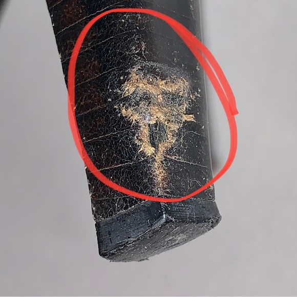 CÉLINE size 36B black calfskin leather PUMPS w/14k gold plated Macadam CHAINLINK - Picture 10 of 12